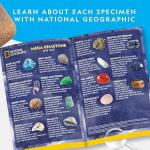 NATIONAL GEOGRAPHIC Mega Gemstone Dig Kit – Dig Up 15 Real Gemstones and Crystals, Science Kit for Kids, Gem Digging Kit, Gift for Girls and Boys, Mining Kit, Rock Collection
