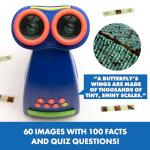 Educational Insights GeoSafari Jr. Talking Microscope Featuring Bindi Irwin: Microscope for Kids, STEM & Science Toy, Interactive Learning, Ages 3+