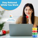 FlintRehab Durable Quality Therapy Putty (4 Pack, 3-Oz each), Theraputty for Hand Therapy, Fidgeting & Stress Relief, Therapy Putty for Kids, Hand Putty Physical Therapy, Stress Putty for Adults