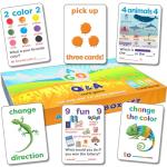 AGO QnA ESL Card Game for Learning English. 3 Level Box Set. Practice English Conversation Through Play!