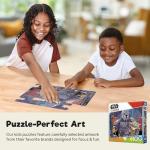 Buffalo Games - Star Wars - The Mandalorian and The Child - 100 Piece Jigsaw Puzzle for Families -Challenging Puzzle Perfect for Game Nights - Finished Size is 15.00 x 11.00