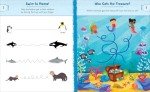 Ocean Animals Preschool Activity Book: 75 Games to Learn Letters, Numbers, Colors, and Shapes (School Skills Activity Books)