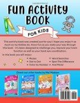 Fun Activity Book For Kids Age 6,7,8,9,10: Awesome, Challenging Activities. Including Mazes, Dot-to-Dot, Color by Number, Word Search, Spot The Difference & More! (Fun activity books for kids)