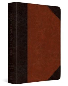 ESV Men's Study Bible (TruTone, Brown/Cordovan, Portfolio Design)