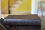 NIV, Foundation Study Bible, Leathersoft, Brown, Red Letter