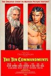 The Ten Commandments Movie Cecil B Demille Charlton Heston Yul Brynner 10 Commandments Classic Hollywood Film Retro Vintage Biblical Religious Christian Moses Cool Wall Art Print Poster 24x36
