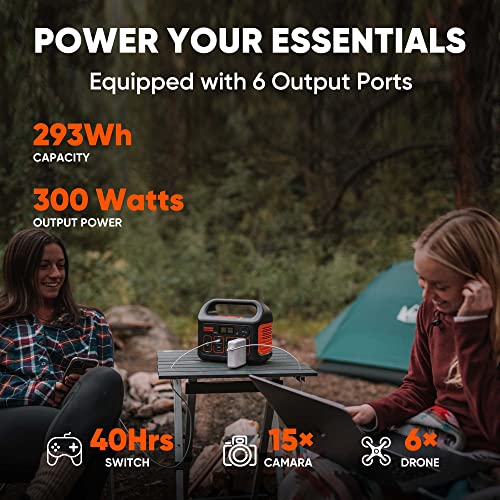 Jackery Portable Power Station + SolarSaga 100W