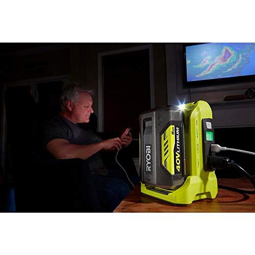 RYOBI Dual-Power Portable Inverter Generators RYi450BG-CMB