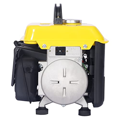 900W Gas Powered Portable Generator for Home & Camping