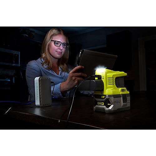 RYOBI Dual-Power Portable Inverter Generators RYi450BG-CMB