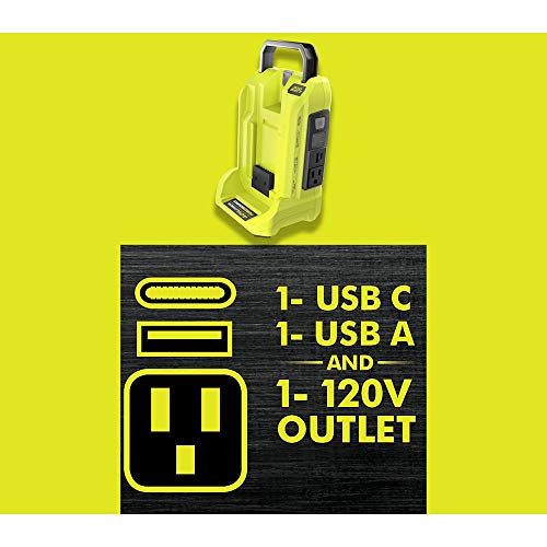 RYOBI Dual-Power Portable Inverter Generators RYi450BG-CMB