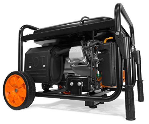 WEN 6000-Watt RV-Ready Generator with Portable Wheel Kit