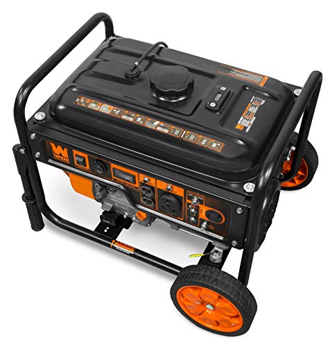 WEN 6000-Watt RV-Ready Generator with Portable Wheel Kit
