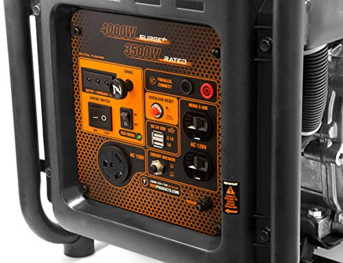 WEN GN400i 4000-Watt Inverter Generator, CARB Compliant