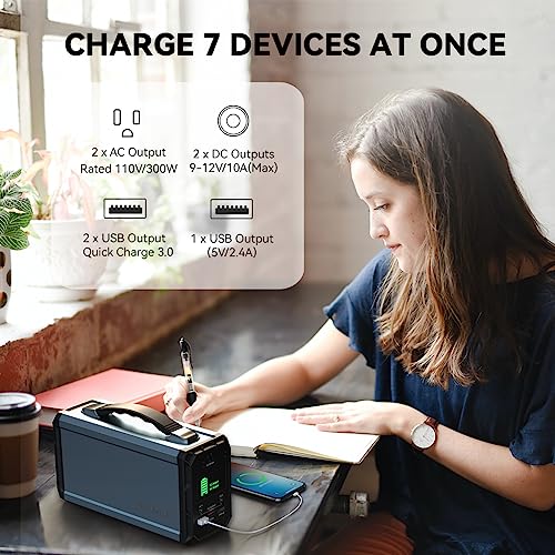 FlashFish 300W Solar Generator - Camping Power Station