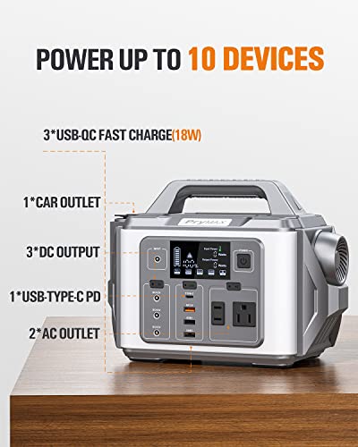 PryMAX Steelite 330W Portable Solar Generator - Outdoor, Camping, Travel