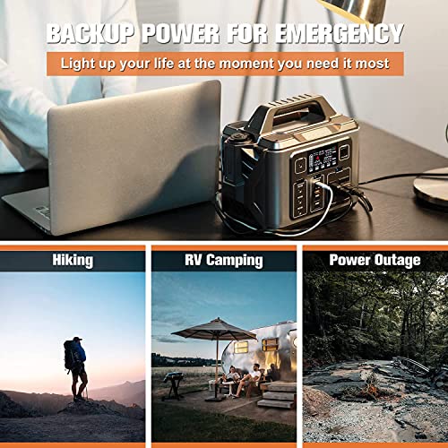 PryMAX Steelite 330W Portable Solar Generator - Outdoor, Camping, Travel