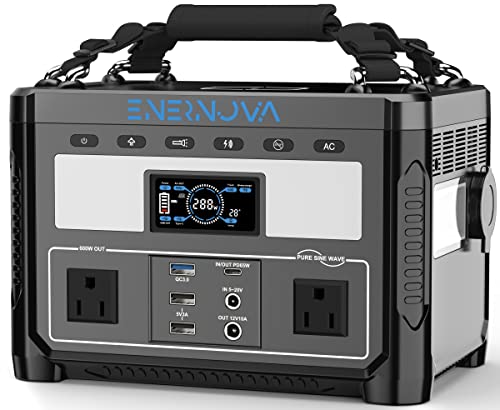 ENERNOVA ETA Power Station - 600W Portable Generator