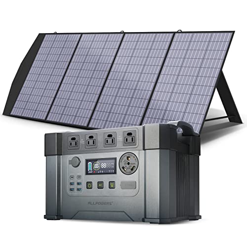 ALLPOWERS S2000 Pro Solar Generator + 200W Foldable Panel