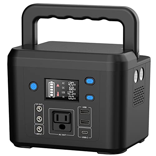 Portable Power Bank: 200W Power Station for Camping