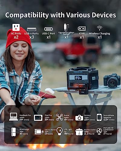 ENERNOVA ETA Power Station - 600W Portable Generator