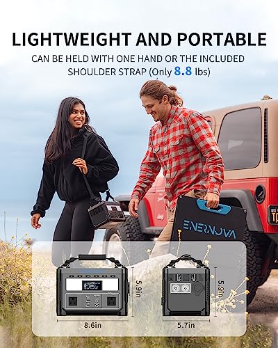 ENERNOVA ETA Power Station - 600W Portable Generator