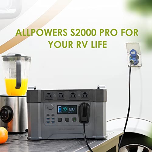 ALLPOWERS S2000 Pro Solar Generator + 200W Foldable Panel