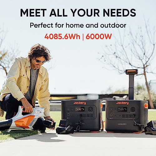 Jackery Explorer Kit: 2X Portable Power Station 4000 Plus
