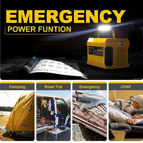 Portable Power Station with 231Wh Lithium Battery