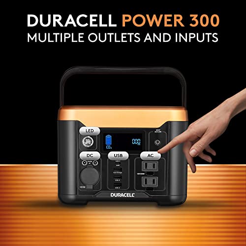 Duracell 300W Portable Power Station for Outages & Camping