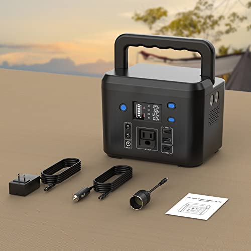 Portable Power Bank: 200W Power Station for Camping