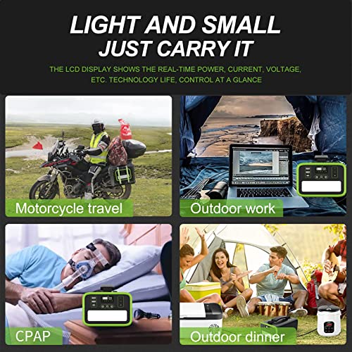 NECESPOW 281Wh Portable Power Station Solar Generator