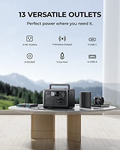 BLUETTI Portable Power Station EB55 - 537Wh