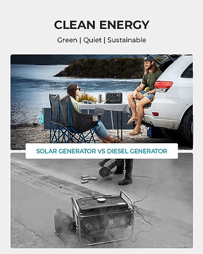 BLUETTI Solar Generator EB70S with PV200 Solar Panel