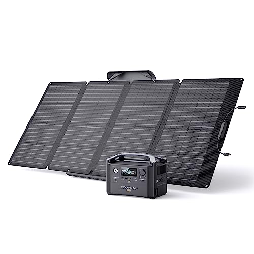 EcoFlow RIVER Pro Solar Generator - Portable Power