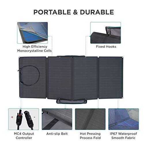 EcoFlow RIVER Pro Solar Generator - Portable Power