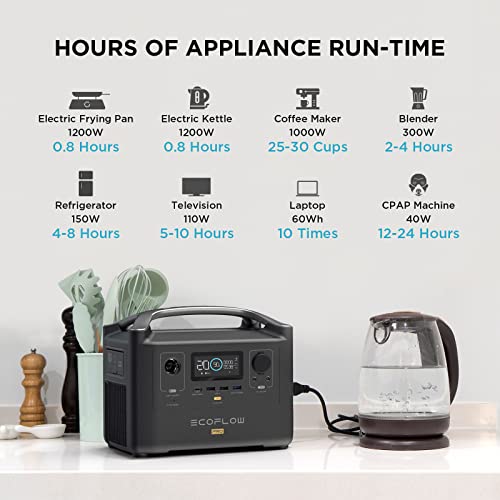 EcoFlow RIVER Pro Solar Generator - Portable Power