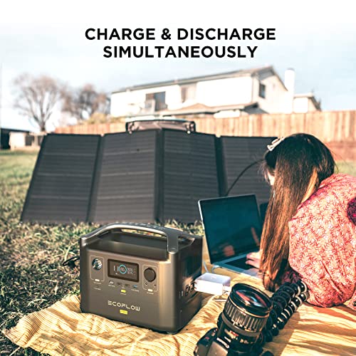 EcoFlow RIVER Pro Solar Generator - Portable Power