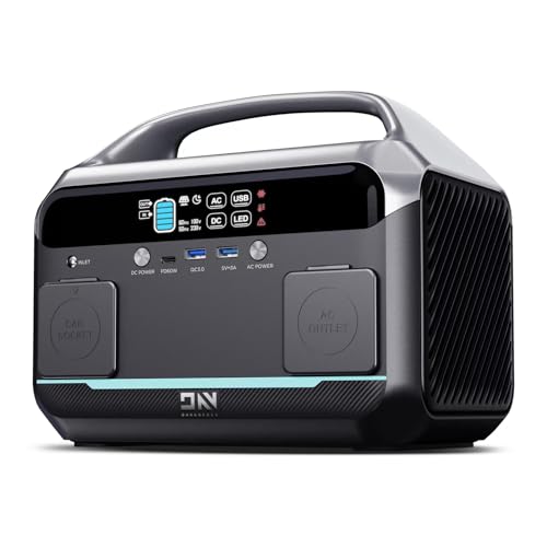 Quiet Portable Power Station, 268.8Wh Solar Generator