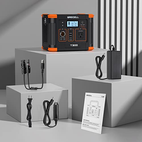 330W Portable Solar Generator: Emergency Power for RV/Camping