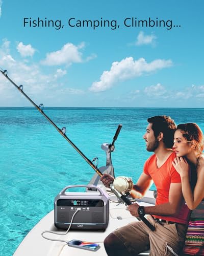 Quiet Portable Power Station, 268.8Wh Solar Generator