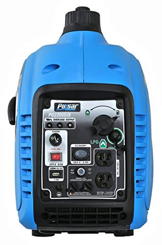 Pulsar 2,200W Dual Fuel Inverter Generator with USB
