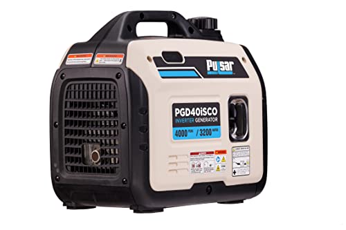 Pulsar 4000W Quiet Portable Gas Inverter Generator