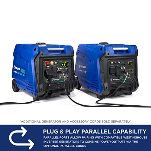 Westinghouse Dual Fuel Inverter Generator, 4500 Peak Watts