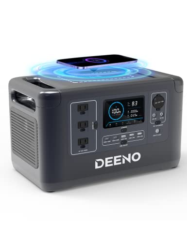 DEENO Portable Power Station X1500: 1036Wh of Power