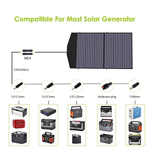 ALLPOWERS R600 Portable Power Station with SP027 solar panel included, 600W 299Wh LiFePO4 Solar Generator with 100W Solar Charger, UPS Battery Backup, MPPT Solar Power for Camping RVs Home
