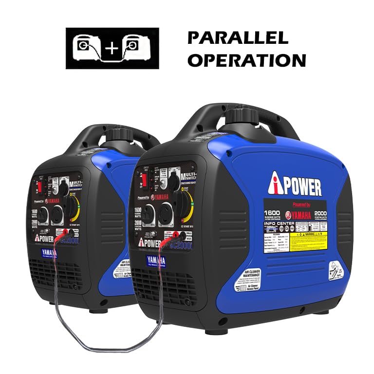 Ultra-Quiet 2000W Portable Inverter Generator - RV Ready