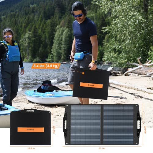 100W Solar Panel Charger for Portable Generators
