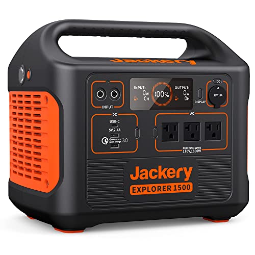 Jackery Explorer 1500: Powerful Portable Solar Generator
