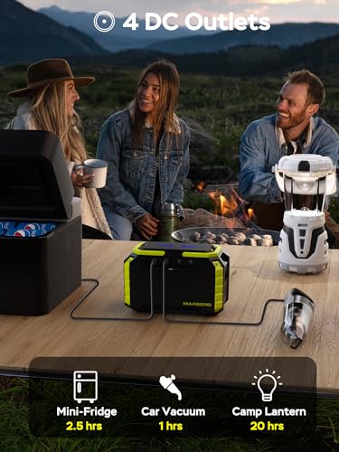 MARBERO 150Wh Portable Power Station for Camping & Emergency